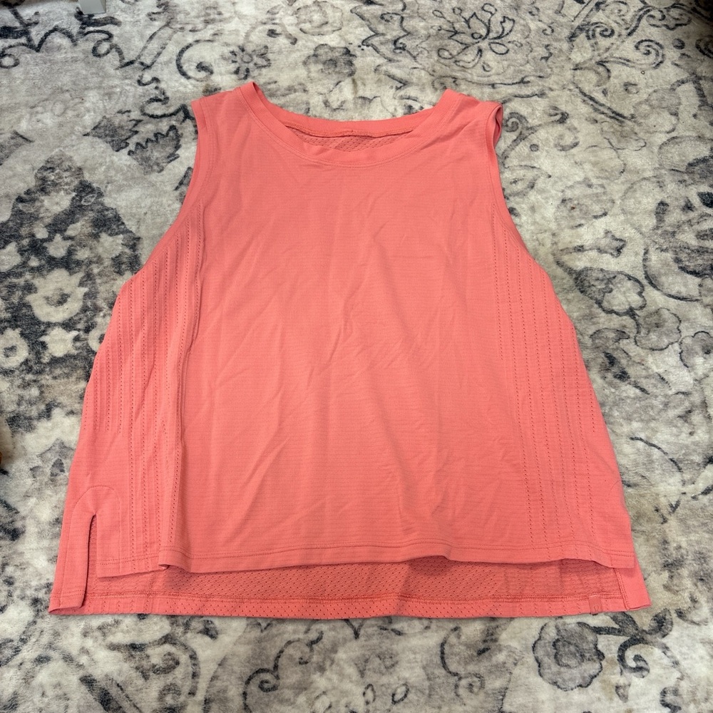 lululemon athletica Coral Sleeveless Tank Top